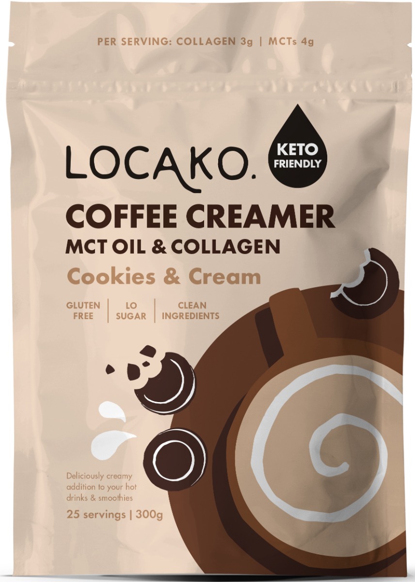 Keto Coffee Creamer Cookies & Cream 300g
