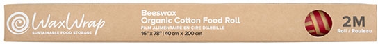 Waxed Cotton Food Roll Large