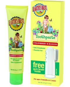 Earth's Best Strawberry & Banana Toothpaste (45g)