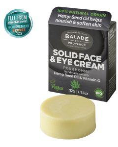 Solid Face & Eye Cream for Men