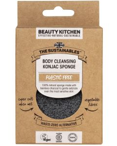 Body Cleansing Konjac Sponge in Kraft Carton 1unit
