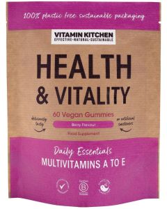 Health & Vitality (Multi-Vitamins) Vegan Gummies Pouch 60pk
